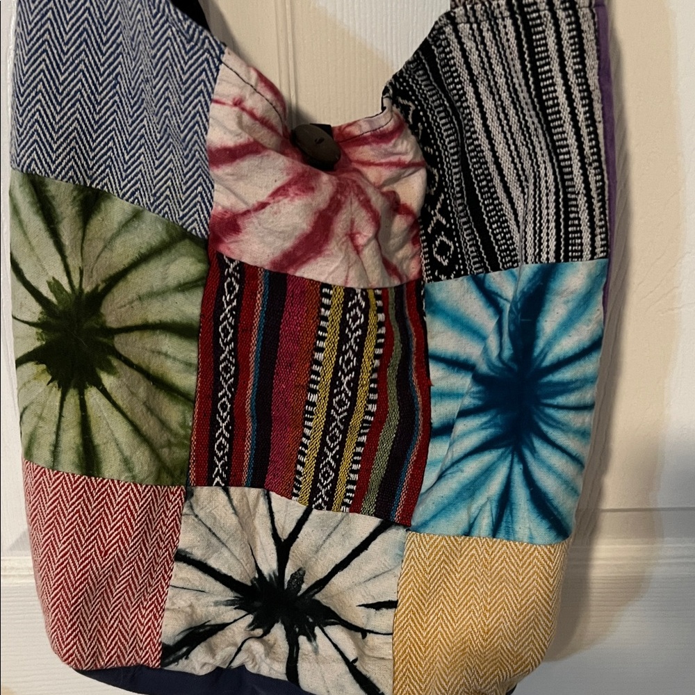 Patchwork Shoulder Bag - Multicolor - image 2